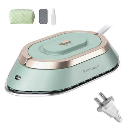 Travel-Friendly Portable Mini Electric Iron - Dual-Voltage Non-Steam Dry Iron for Effortless Wrinkle Removal