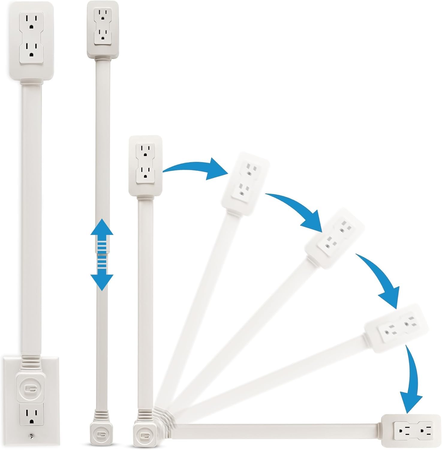 Transform Your Space with the Versatile Electrical Outlet Extender - Charge All Your Devices with Ease!