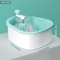 Large Fruit and Vegetable Cleaner Spinner with Washer Bowl - Effortless Cleaning for Fresh Produce
