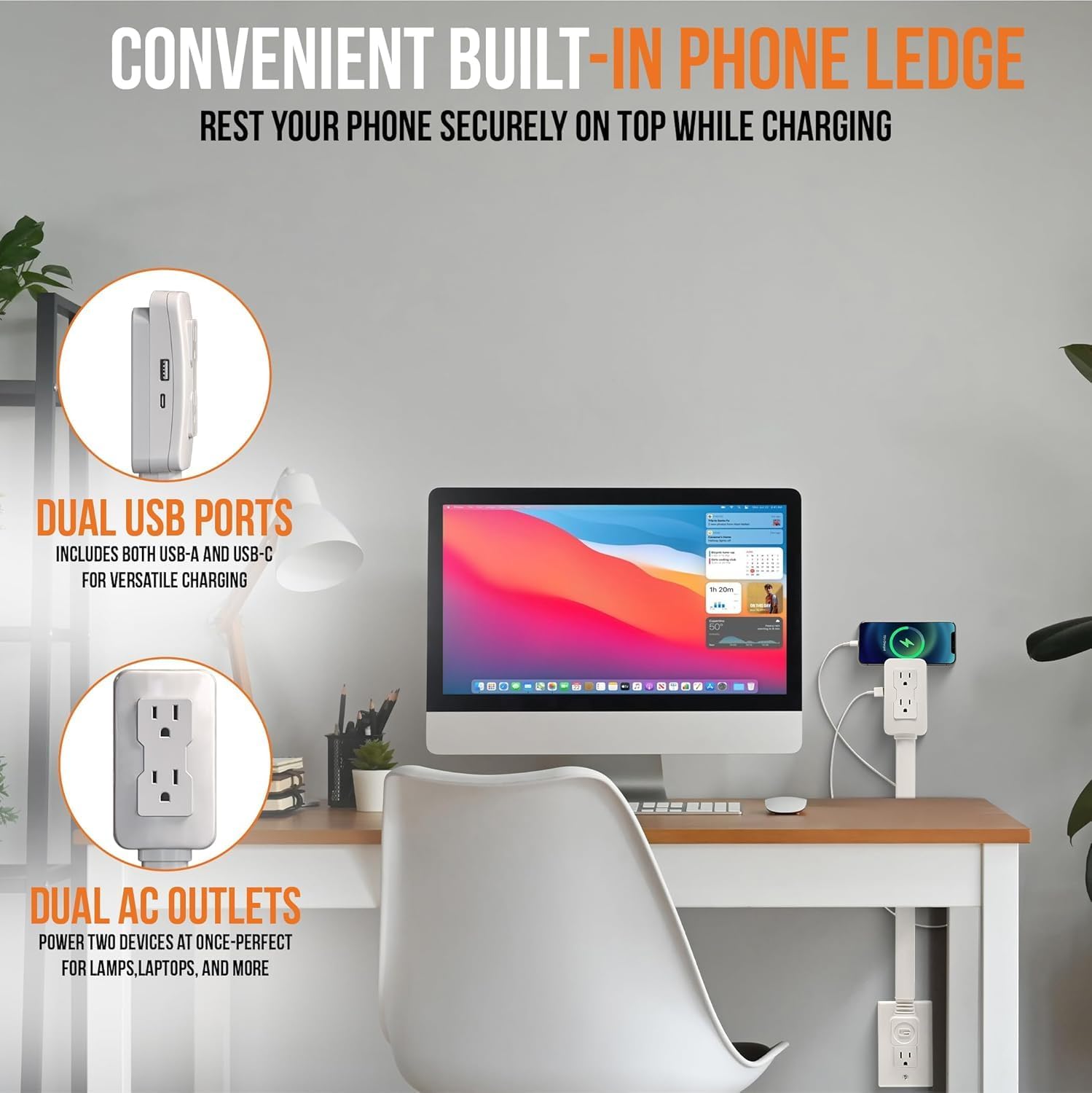 Transform Your Space with the Versatile Electrical Outlet Extender - Charge All Your Devices with Ease!