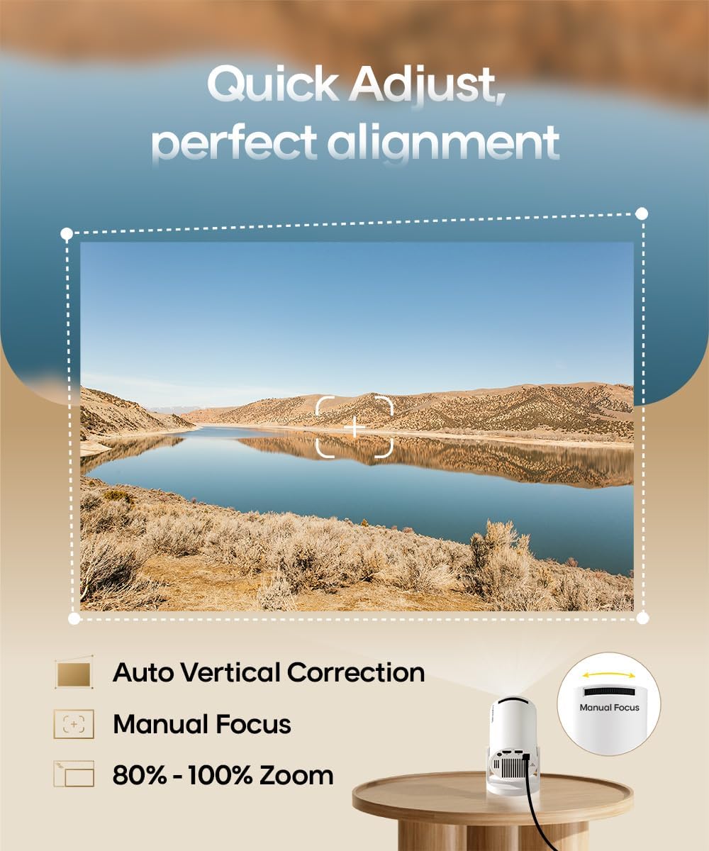 Discover the 2026 HY300PRO Mini Projector: Your Ultimate Portable Entertainment Solution with 4K Support, WiFi & Bluetooth Connectivity!
