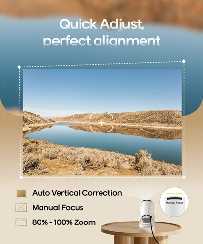 Discover the 2026 HY300PRO Mini Projector: Your Ultimate Portable Entertainment Solution with 4K Support, WiFi & Bluetooth Connectivity!