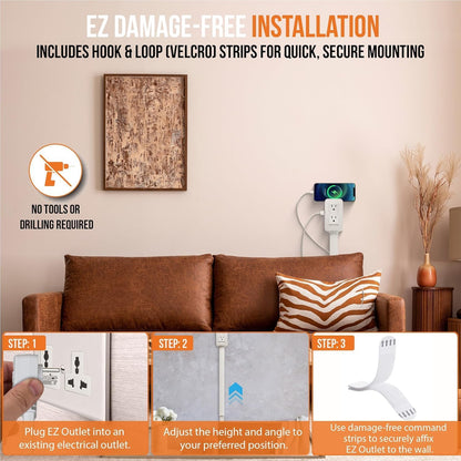Transform Your Space with the Versatile Electrical Outlet Extender - Charge All Your Devices with Ease!