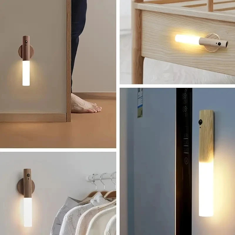 Illuminate Your Space with the Intelligent Motion-Sensing Night Light – Perfect for Corridors, Cabinets, and Toilets!