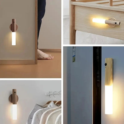 Illuminate Your Space with the Intelligent Motion-Sensing Night Light – Perfect for Corridors, Cabinets, and Toilets!